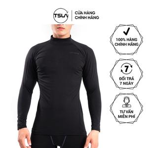 Áo giữ nhiệt nam DEVOPS LÓT LÔNG cổ lọ thể thao tập gym trụ form ôm dành cho đá bóng rổ mùa đông TSLA DEL1006 Menswear Quần