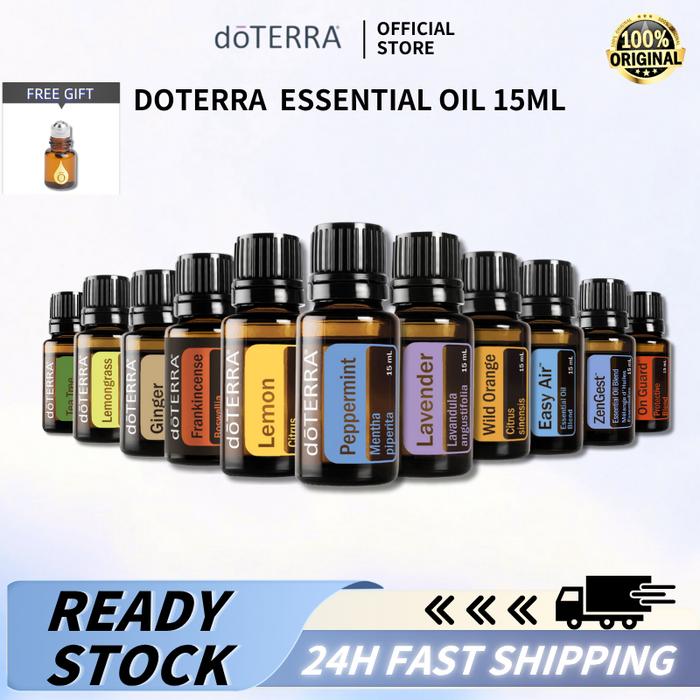 Jual doTERRA Essential Oil Set：Lavender/Peppermint/Lemon