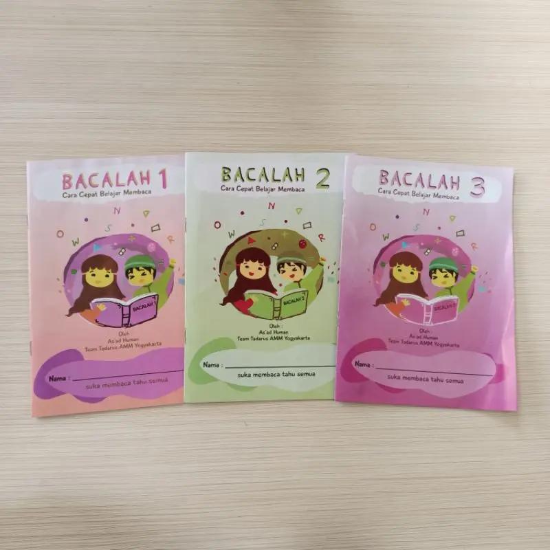 Buku BACALAH Cara Cepat Belajar Membaca 123