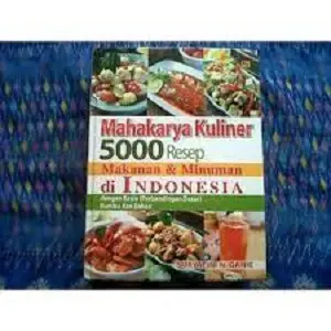 Buku Mahakarya Kuliner: 5000 Resep Makanan & Minuman