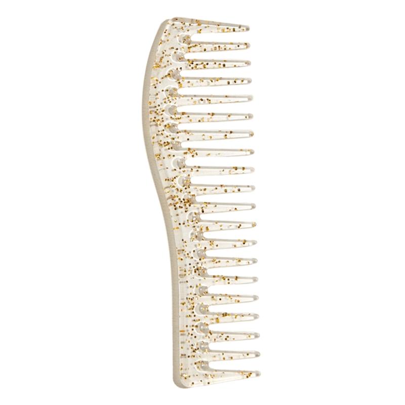 Product Introduction of Creative Hairdressing Wide Tooth Hair Combs Scalp Massage Hair Brush Salon Barber Women Girls Hair Styling Haircut Tool Beauty H 19
