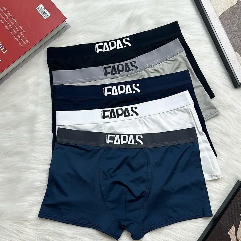 Quần sịp nam boxer FA.BAS , chất thun lạnh cao cấp co giãn đa chiều, đồ lót mát , đồ lót cao cấp dành cho nam - Menswear Quần Boxer 0