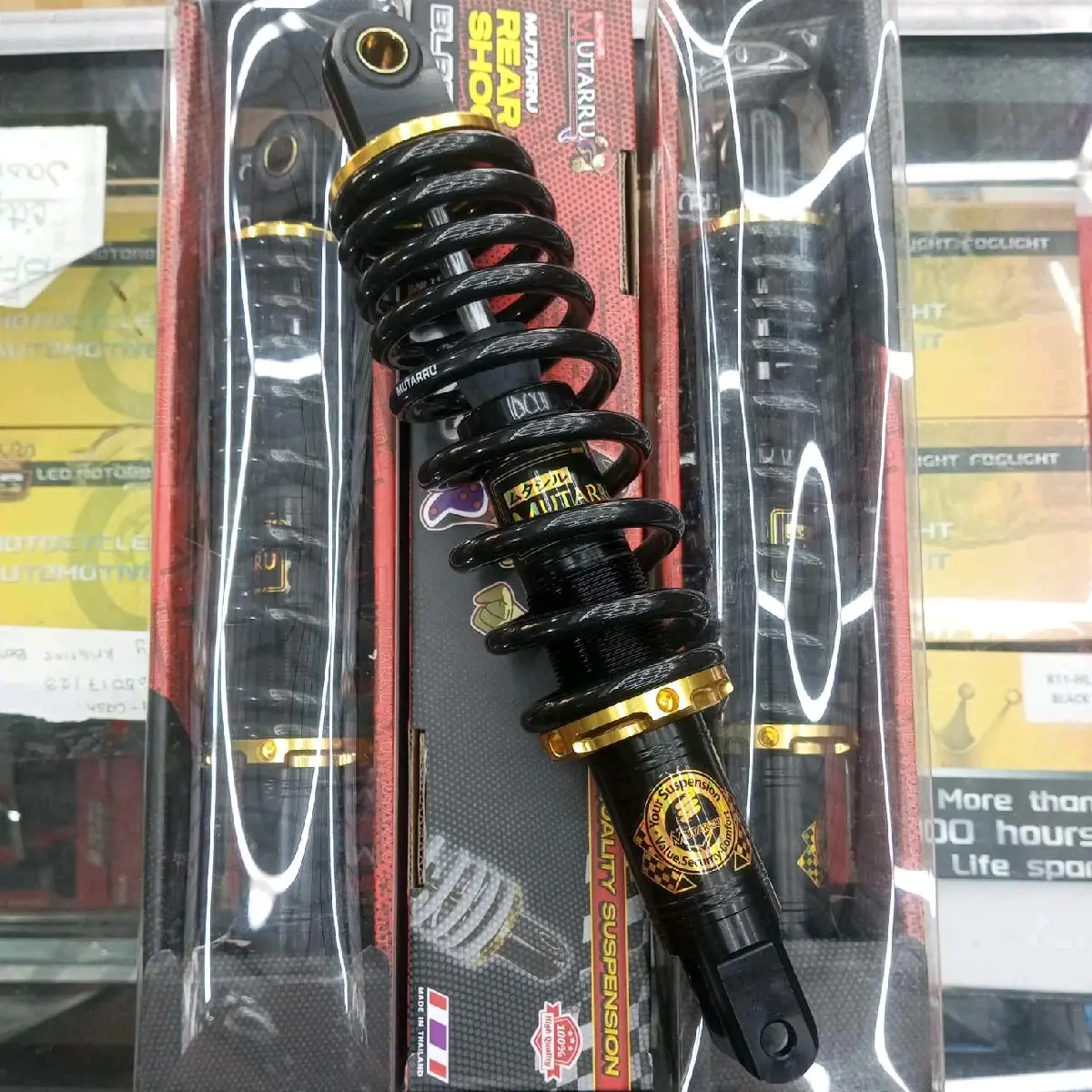 MUTARRU SHOCK 300MM BLACK SERIES FOR ALL MIO - TikTok Shop Philippines