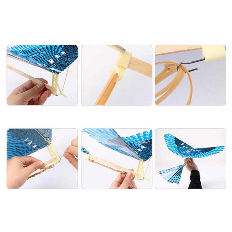 Dây Cao Su Đàn Hồi, 10 Cái, Kiểu Diều Chim Bay Chạy Bằng, Đồ Chơi Trẻ Em Vui Nhộn Quà Tặng Ngoài Trời Toy 3