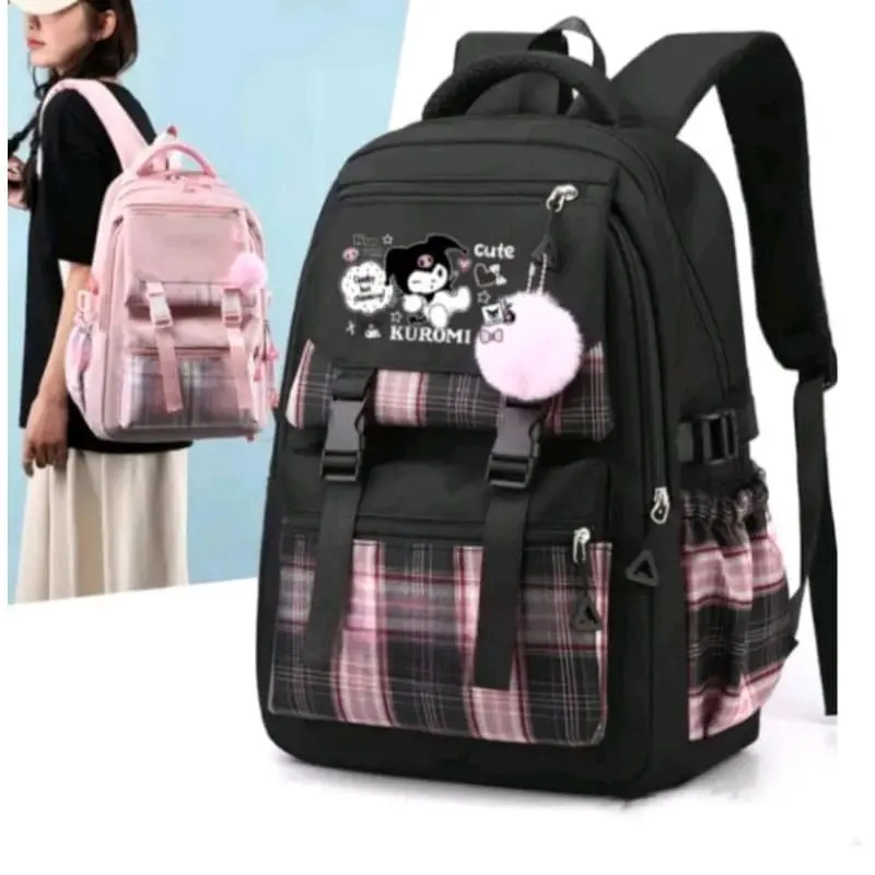 tas ransel sekolah anak perempuan sd smp dan sma tas sekolah anak lucu  kapasitas besar Fashion