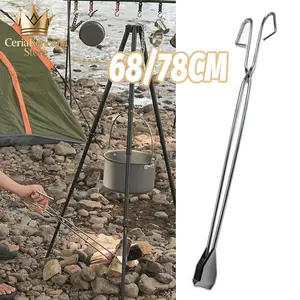 Jepitan Sampah Panjang Capitan Sampah 78cm Stainless Steel Alat Penjepit Sampah