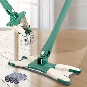 SUPER MOP ALAT PEL PRAKTIS PERAS OTOMATIS / ALAT PEL MAGIC MODEL X MOP RINGAN Kain