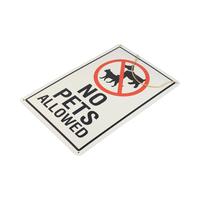 Gambar KRISBOW SIGN LABEL NO PETS ALLOWED 30X20 CM dari AZKO ID Kota Administrasi Jakarta Timur 2 Tokopedia
