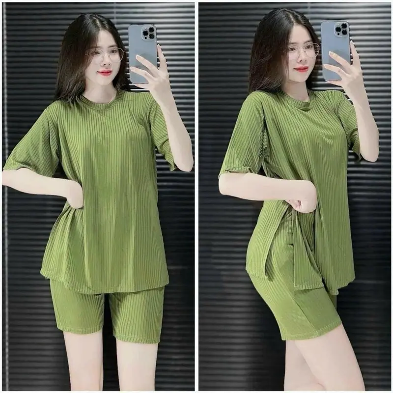 CÓ SIZE 70KG ĐỒ BỘ QUẦN ÁO THUN ĐŨA THỜI TRANG chất liệu thun cotton