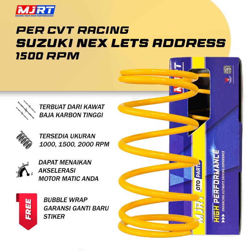 PAKET FULL UPGRADE CVT SUZUKI NEX I NEX II ADDRES Motorcycle Racing 4