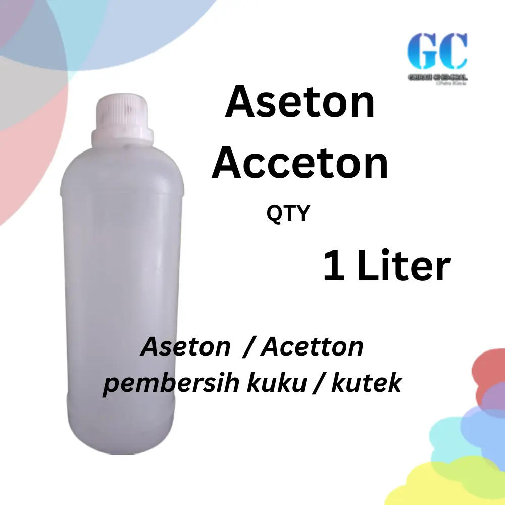 ASETON / ACETON / PEMBERSIH KUKU KUTEK 1 LITER Remover