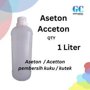 ASETON / ACETON / PEMBERSIH KUKU KUTEK 1 LITER Remover