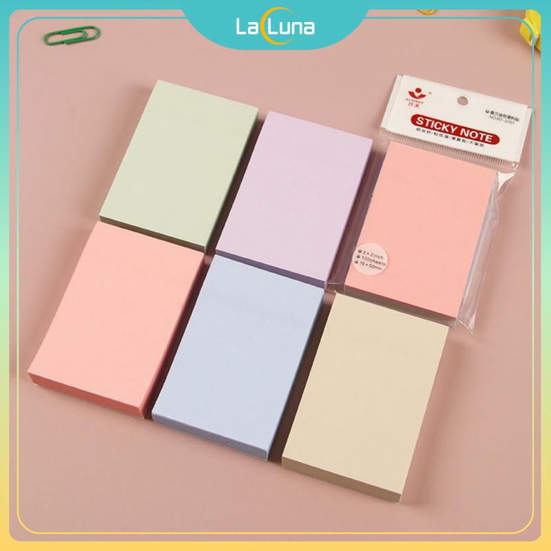 Tập 100 tờ giấy note ghi chú dày mịn Sticky Note 5 màu - B192 - TikTok ...