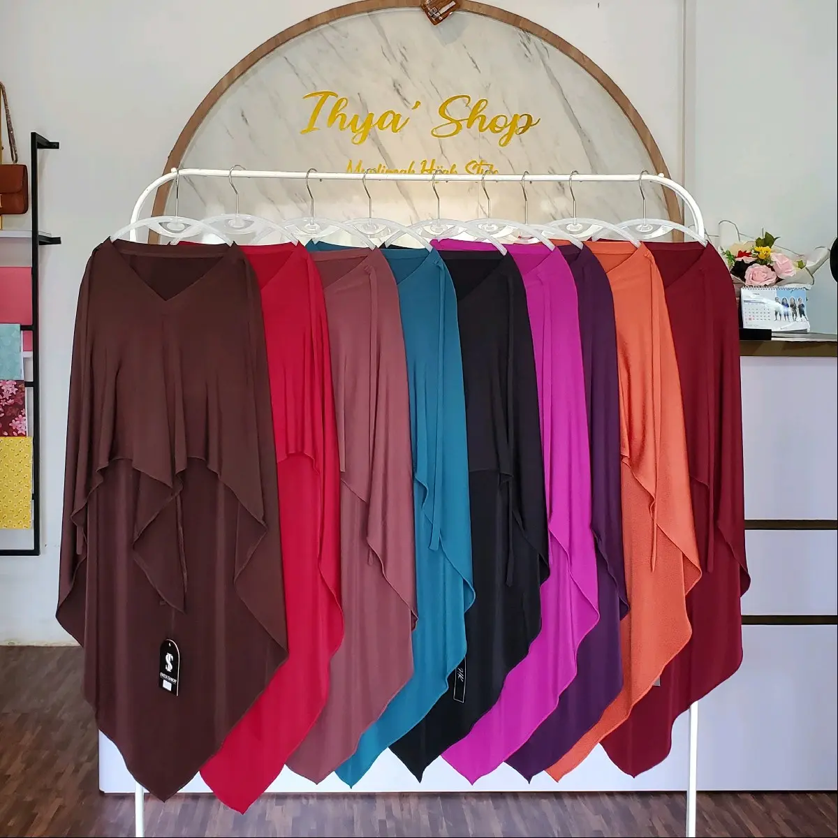 Bergo mini / jilbab instan adem dan lembut jilbab sehari hari