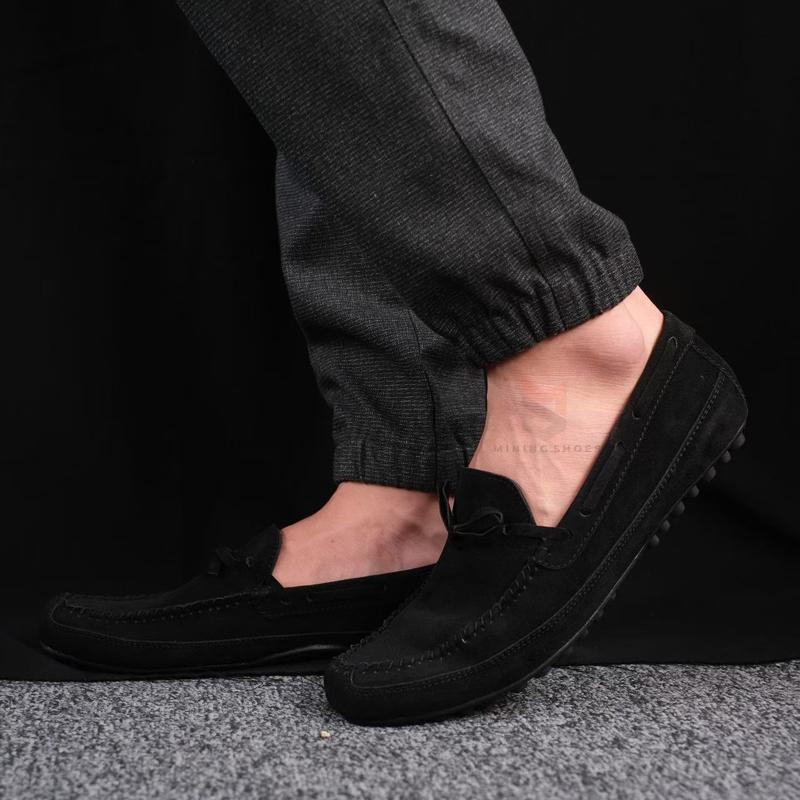 Crusers - Sepatu Formal Slip On Loafers Pria Sepatu Pria Casual Pantofel Kulit Suede Original Minning Distro - Sepatu Pria Kerja Kantor Kuliah Wisuda Pesta Nikahan Kondangan Gaya Santai Pria Loafers SLip On Keren Trendi Kekinian 6