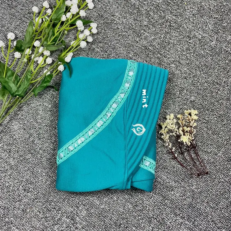 Hijab Bergo Serut Premium | Menutup Dada | Instan Premium | Bergo Menutup Dada 4