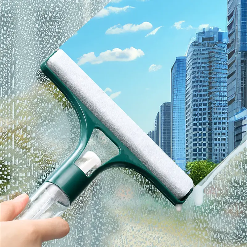 3 cái Kính xước Kính công cụ hữu ích Cần gạt nước cửa sổ gia dụng Dụng cụ cạo silicon Dụng cụ cạo làm sạch Bàn chải đặc biệt Thanh kính thiên văn 6