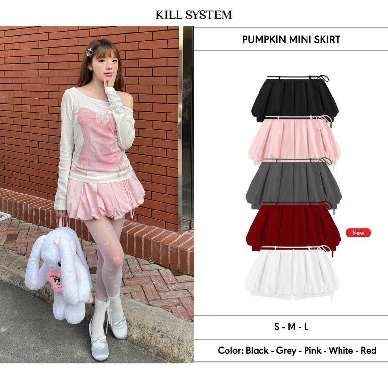 Chân váy bí Pumpkin 2 lớp có quần bảo hộ Killsystem