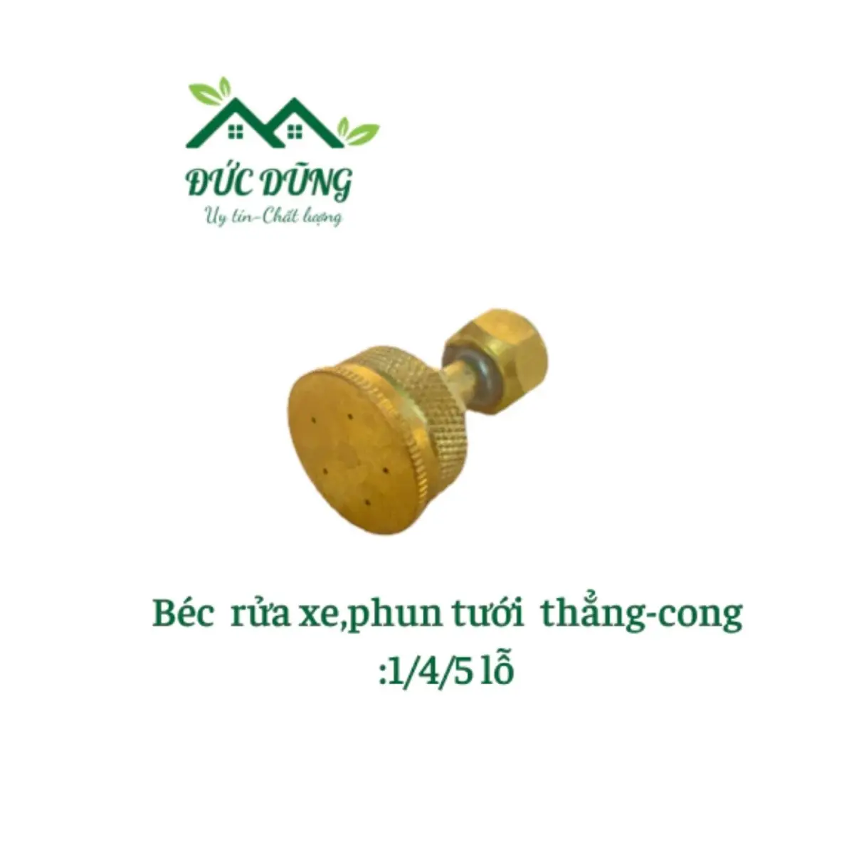 Béc xịt thuốc bằng đồng cong, thẳng 1/4/5 lỗ