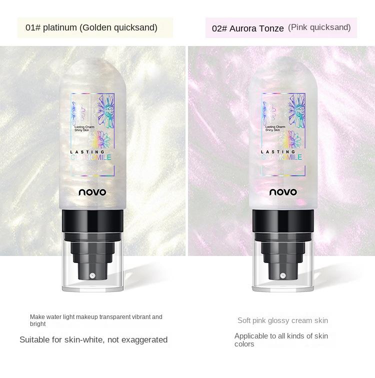 Product Introduction of Chamomile Makeup Spray Hydrating and Moisturizing Light and Quick-drying Film Lasting Waterproof and Sweat-proof 1