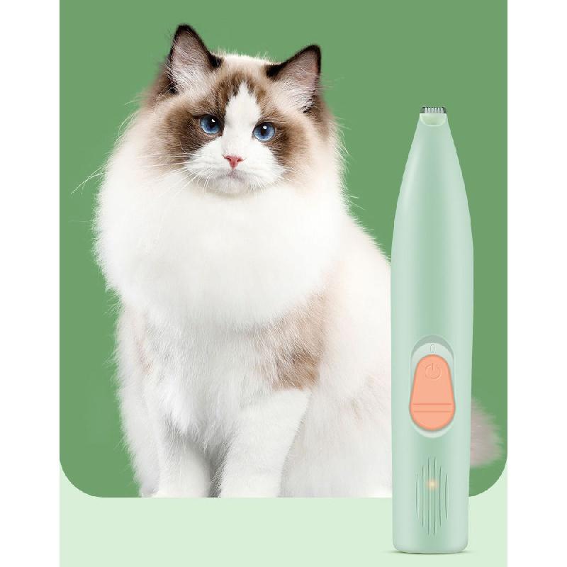 Product Introduction of Cat Foot Shaver Led Charging Light Hair Shaver Dog Foot Shaver Pet Small Electric Clipper Electrical Hair Cutter 4