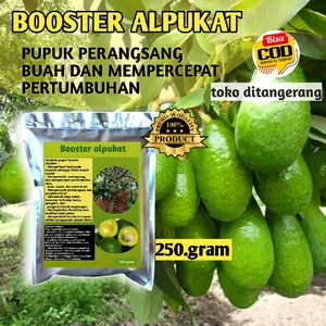 Pupuk Booster Alpukat Organik Pelebat Buah dan Bunga isi 250 gram Termurah bisa COD Tanaman