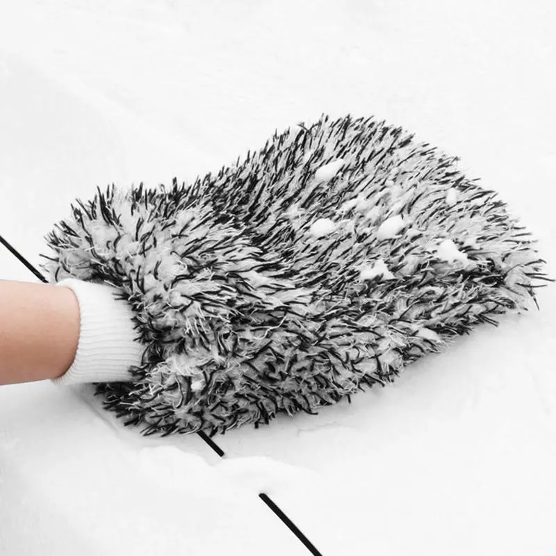 Car Wash Glove, Car Cleaning Glove, Portable Car Washing Tool, Automotive Car Cleaning Supplies, Car Detailing Cleaning Tool, Car Accessories, Car Wash Accessories, Microfiber Cloth