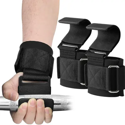 Lifting gloves with hooks on sale