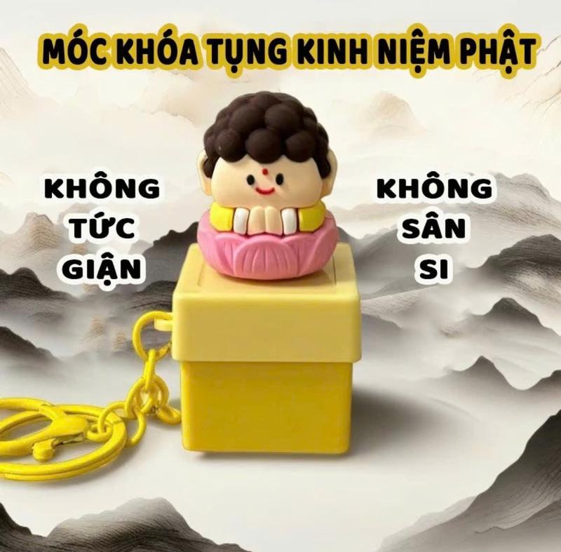 Product Introduction of Móc chìa khóa tịnh tâm phiên bản tiếng việt - Móc Chìa Khoá, Móc Khoá Móc Khóa Women 7