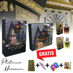 Parfum Haramain Premium 30 Ml Almuslimu, Parfum Premium Aroma Mekah dan Madinah Wangi