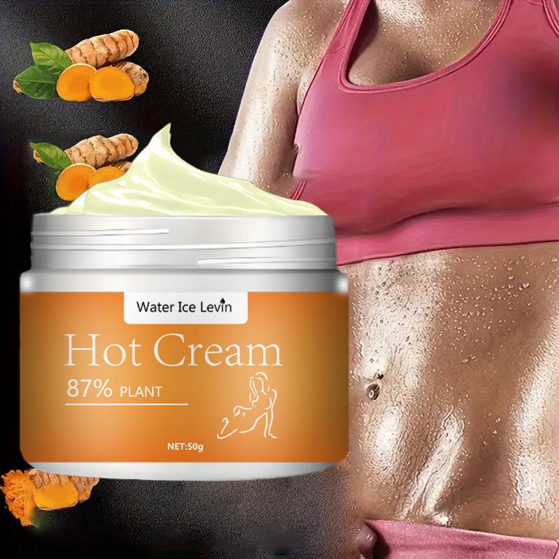 Product Introduction of 1pc Water Ice Levin Hot Cream - 100g Hypoallergenic Body Firming & Toning Cream With 87% Plant Extracts For Enhanced Sweating, Elasticity & Abdominal Tone - Ideal For Post-Workout Recovery & Skin Firming Cosmetic 8