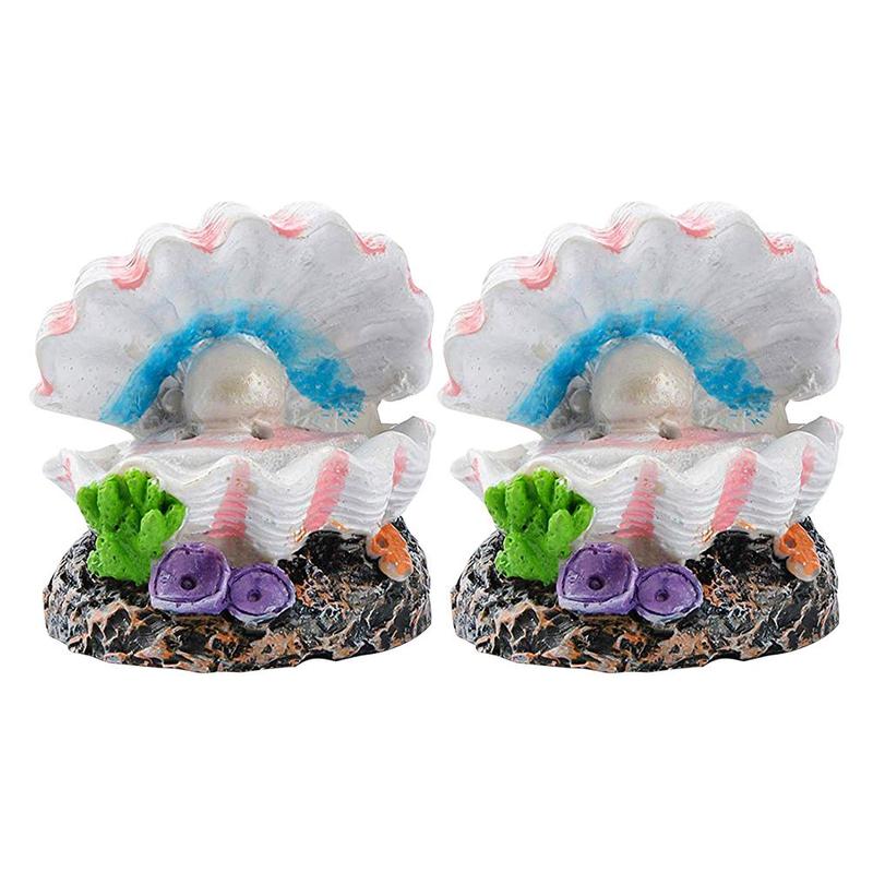 Bubble Shell Fish Tank Decor Aquarium Decoration Resin 7X5.5X5.5CM ...