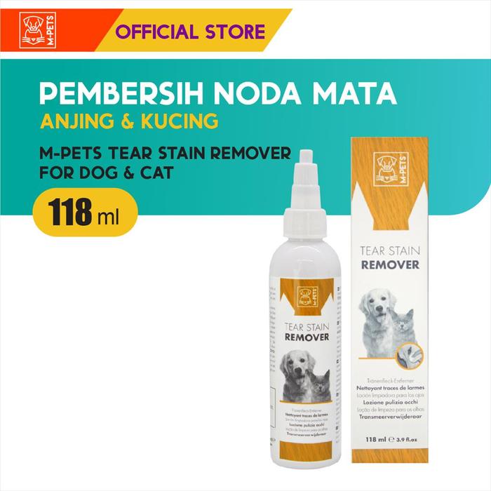 Gambar M-Pets Tear Stain Remover For Dog & Cat 118 ml / Pembersih Noda Mata dari M-Pets Volk Pets Indonesia Kota Tangerang Tokopedia