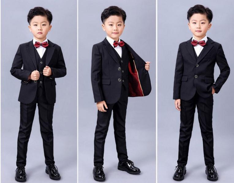 Product Introduction of White Boys' Leather Shoes Preppy Style Campus Chorus Performance Shoes Middle and Large Children Students with Suit Dress Shoes 2