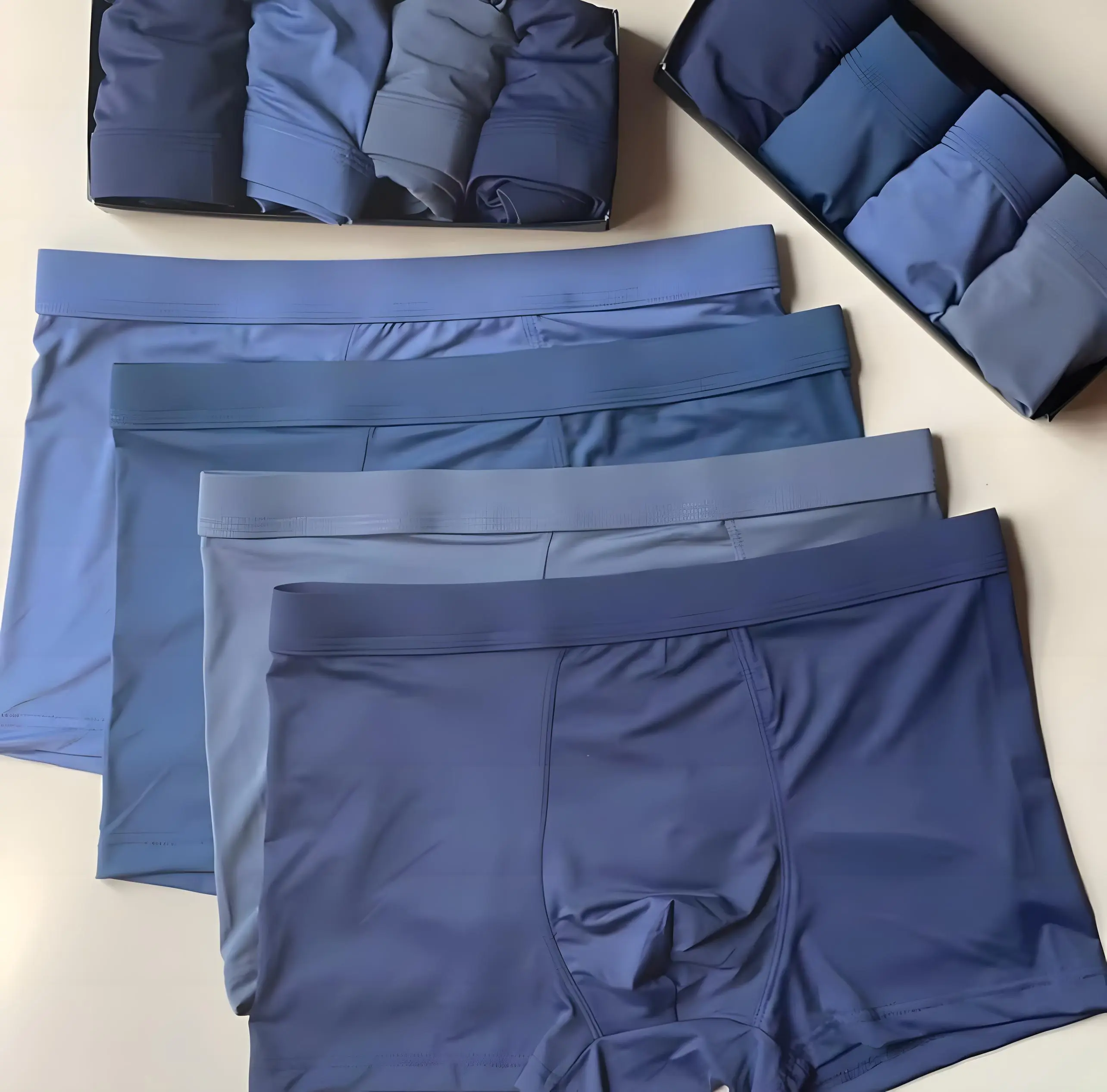 Hộp 5 Boxer TOM MEN Thương Hiệu Việt - Chất Liệu Thun Lạnh - Co Dãn 4 Chiều Quần Lót TK6 quầnlót