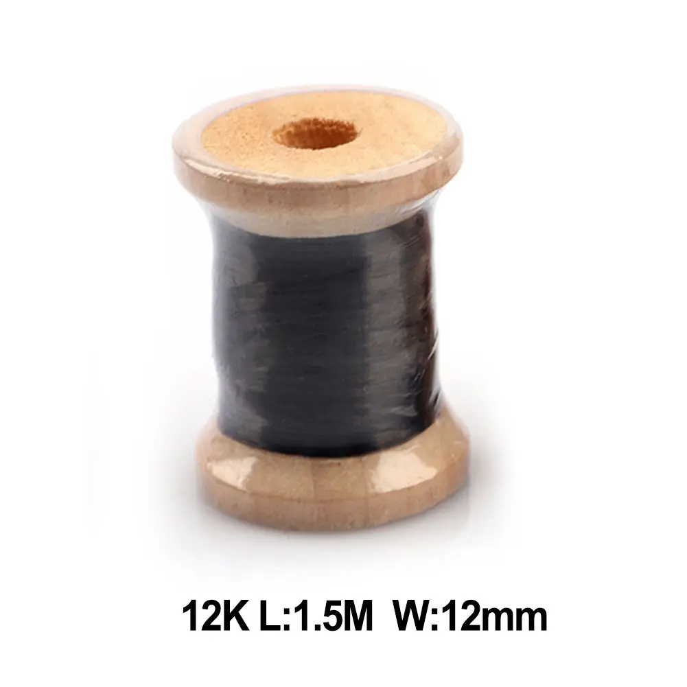 Fishing Rod Carbon Fiber Binding Line Rod Guide Wrapping Line Ring Thread