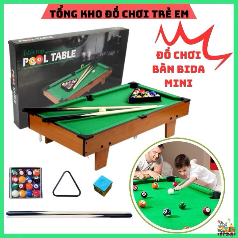 Đồ chơi thể thao bàn bi a mini cho bé chất cao cấp an toàn giúp bé vận động phát triển bàn bida cho trẻ em và người lớn