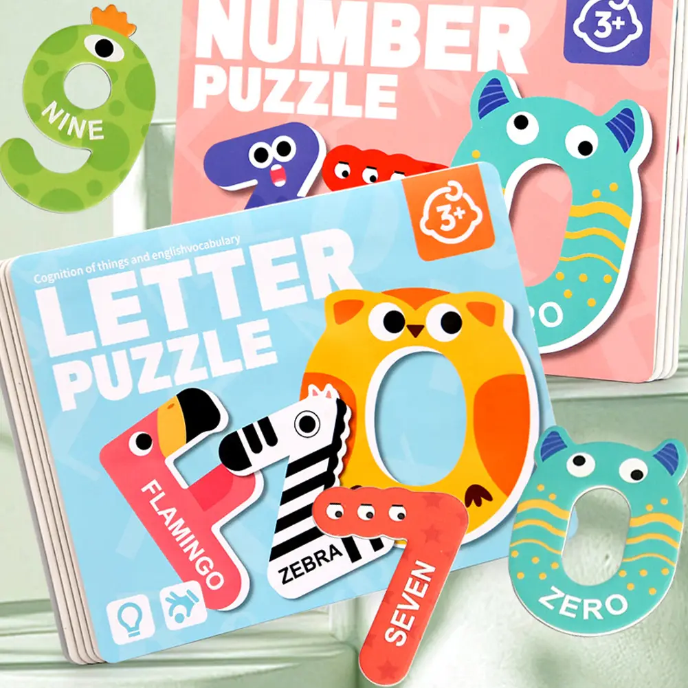 Interactive Alphabet and Number Magnetic Stickers Set for Kids ...