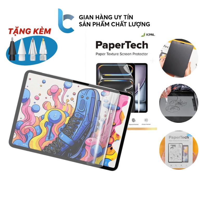 Miếng Dán Paperlike Cho IPAD PaperTech JCPAL Texture