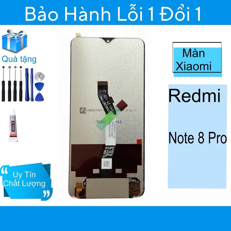 Màn hình thay thế dành cho Xiaomi redmi Note 8 Pro lcd kèm keo tua vít
