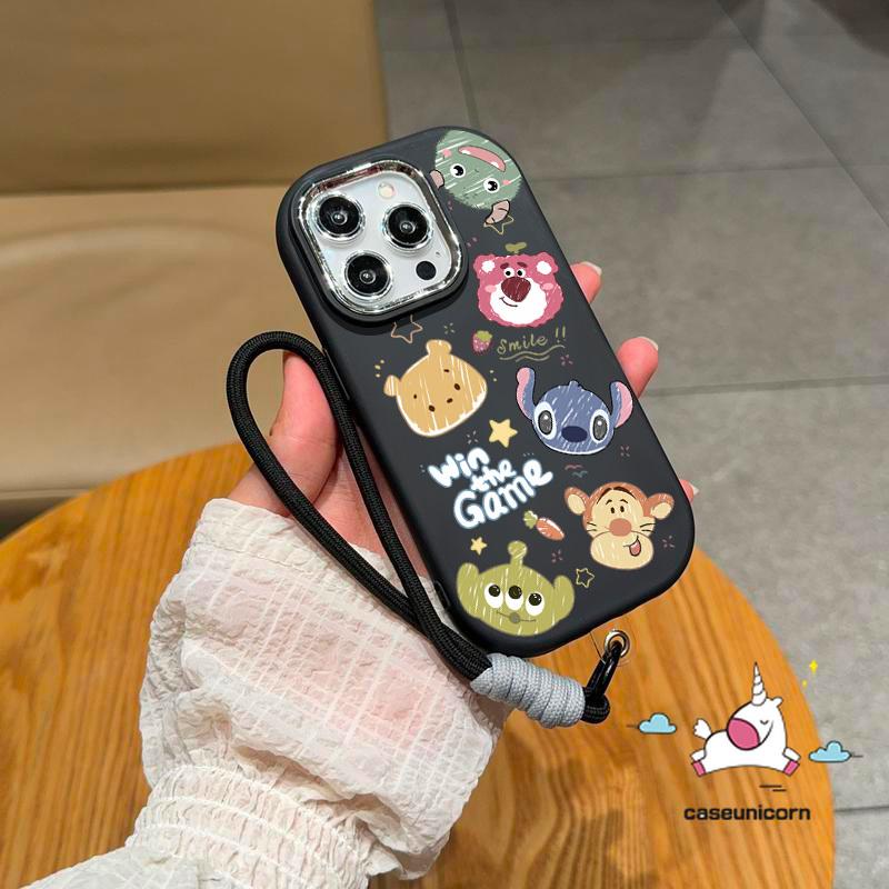 Caseunicorn Untuk Oppo A18 A15 A17 A38 A16 A58 A78 A35 A15s A16s A36 A54s A17K A3s A53 A33 A54 A12E A9 A5 A11 A55 A57 A32 A77 A77S A7 A12 A12s A5s A11K A78 A58 A93 A94A74 A95 A76 A96  Reno 5F 8 7 5 9 4Lite Stitch Lotso Sancho Panda Pooh Toy Story Cover 3