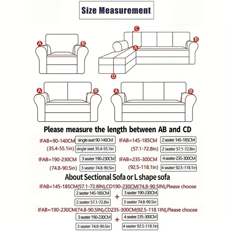 Floral Print Sofa Cover, Non-slip Sofa Slipcover, Sofa Protector, Home Decor Supplies for Living Room, Dustproof Sofa Cover 2