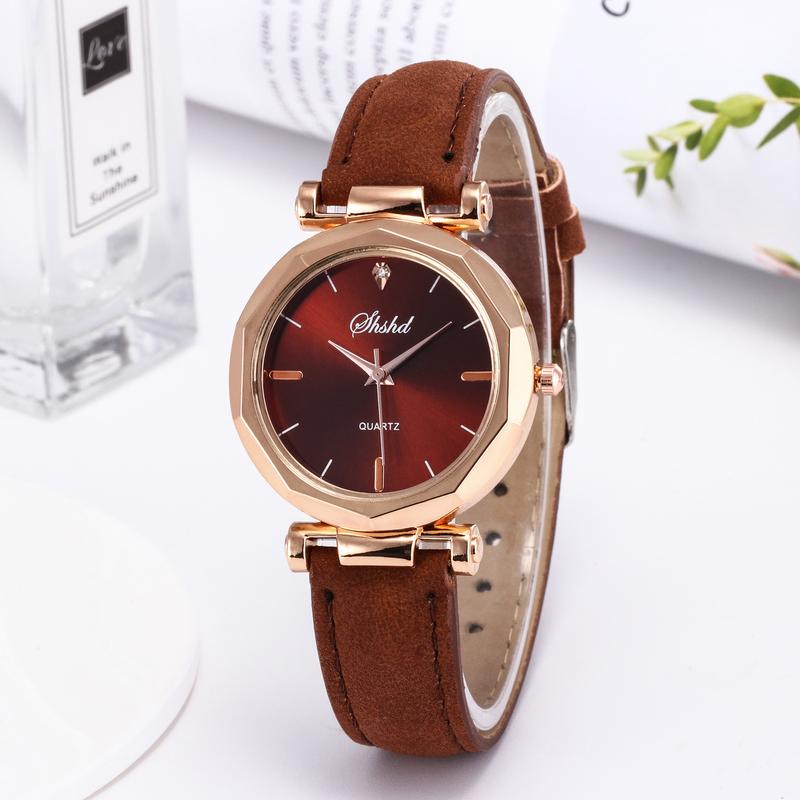 Product Introduction of Đồng Hồ Thắt Lưng Da Lì Xu Hướng Thời Trang, Dành Cho Nữ, Kim Cương, Phong Trào Thạch Anh, Đồng Hồ Quà Tặng Nữ 4