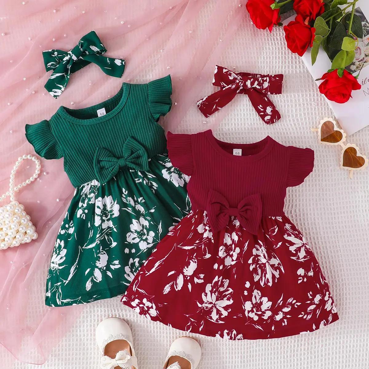 slim fit dress slacks Penelope Christening Gown & Bonnet