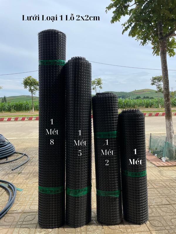 Lưới Loại 1 : Mắt 2x2cm Lưới Nhựa Nguyên Sinh , Lưới Quây Hàng Rào Chuồng Gà Siêu Bền 9-10 Năm
