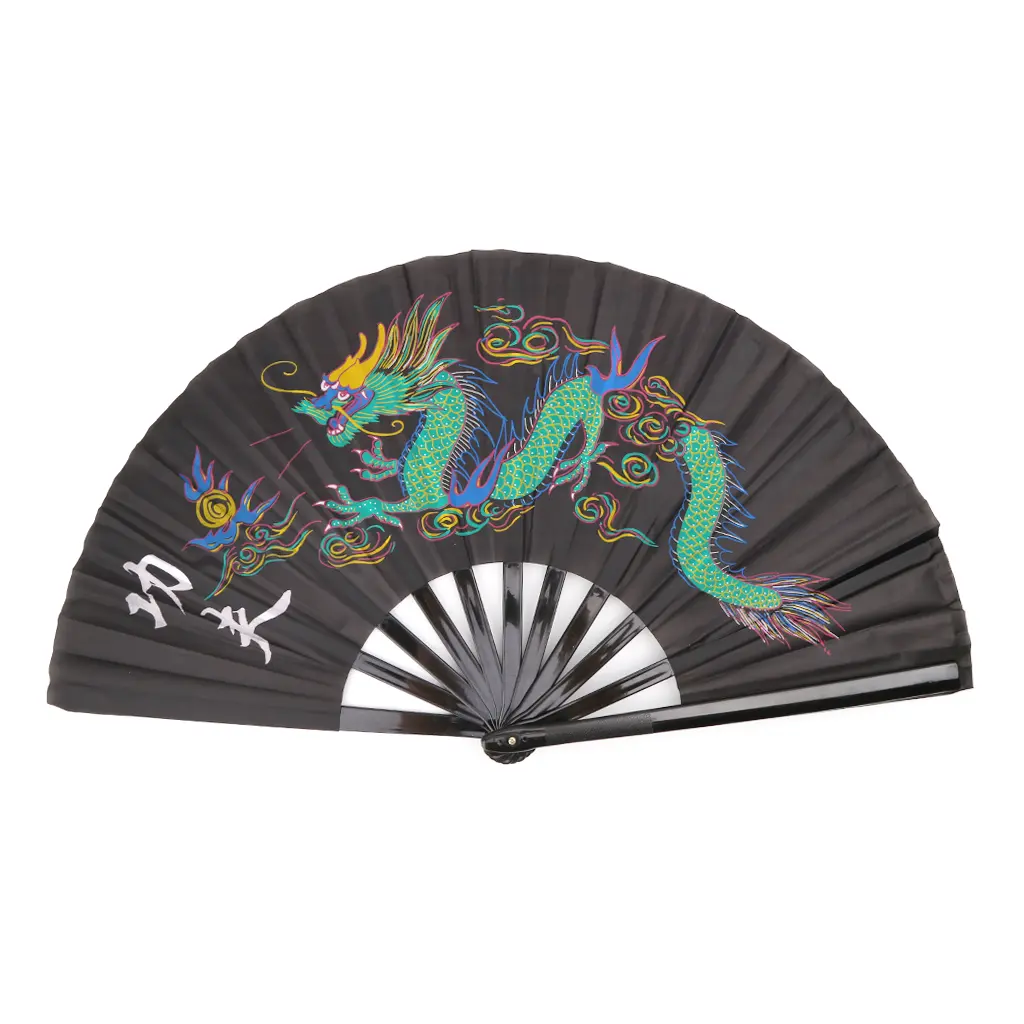 Quạt Gấp Cổ Điển 33Cm, Võ Thuật Truyền Thống Trung Quốc, Thái Cực Quyền, Biểu Diễn Kung Fu, Thái Cực Quyền, Quạt Cầm Tay Decor