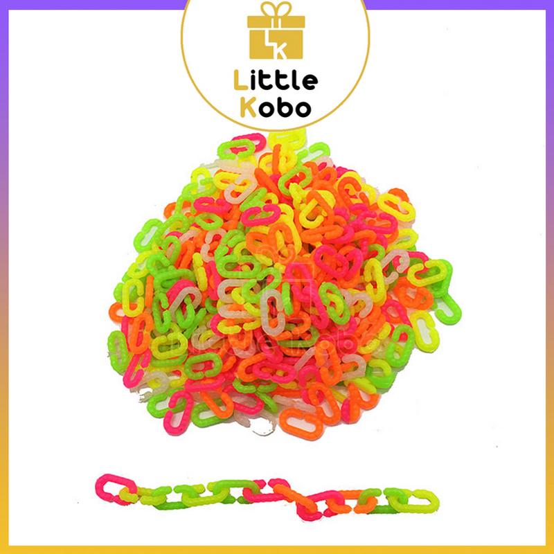 [500g] Đồ Chơi Móc Xích Tạo Hình Túi Nút 500g 2x1cm 1100 Móc - TikTok ...