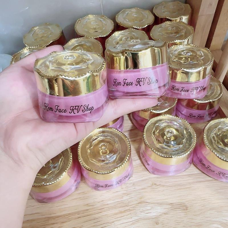 Kem Dưỡng Trắng Da Mặt KV Shop (Hủ Màu Hồng) - Hổ Trợ Mờ Nám , Sáng đều màu da Face.....niêm yết 2.0.0 không giảm.....,