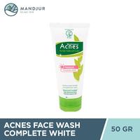 Gambar Acnes Natural Care Face Wash Complete White 50 Gr - Mencerahkan dan Merawat Kulit Berjerawat - Default dari Apotekmandjurofficial Kota Administrasi Jakarta Pusat 1 Tokopedia