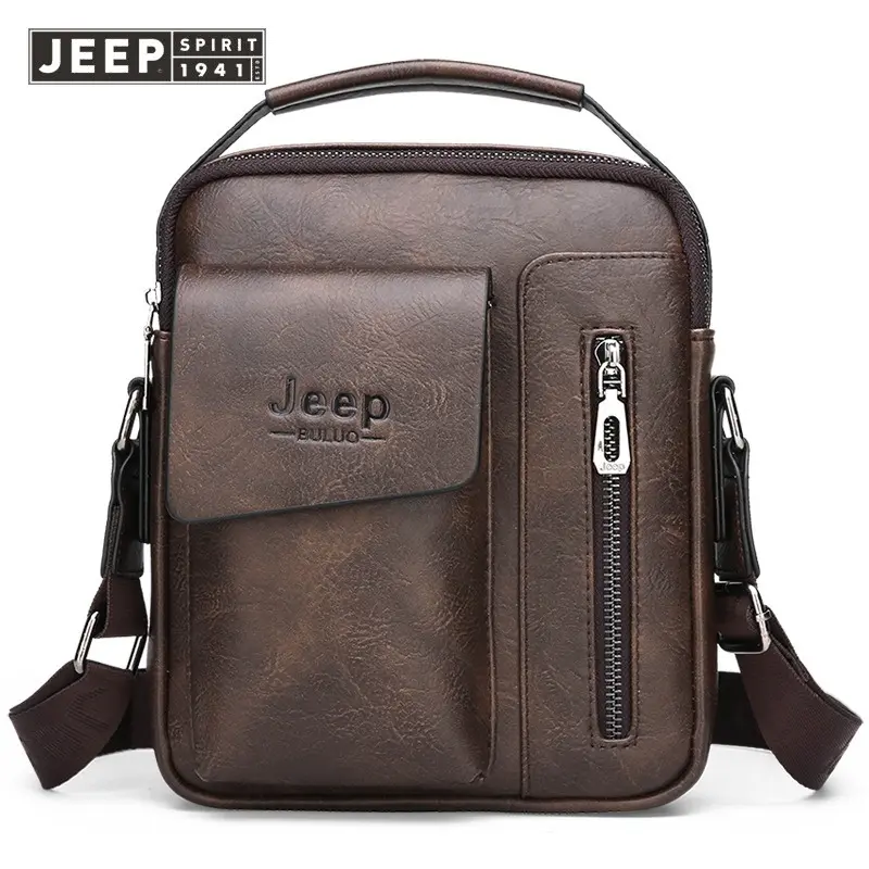 Túi Đeo Vai Nam, JEEP SPIRIT, 1941 ESTD, Phong Cách Công Sở Thường Ngày Thời Trang, Ba Lô, Cầm Tay, Túi Đeo Chéo Bag Nhung 4